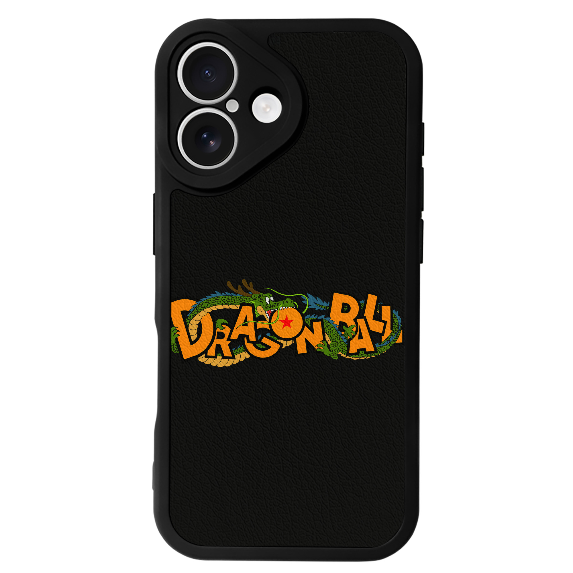 （画像用） ドラゴンボール DRAGON BALL 【iPhone 16シリーズ対応】シリコンスマホケース（レザー調） 材質：シリコン